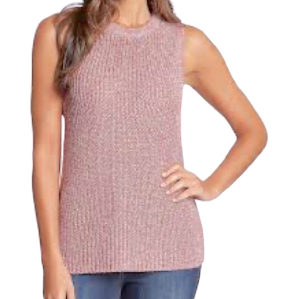 Ella Moss Multi Colored Sleeveless Sweater